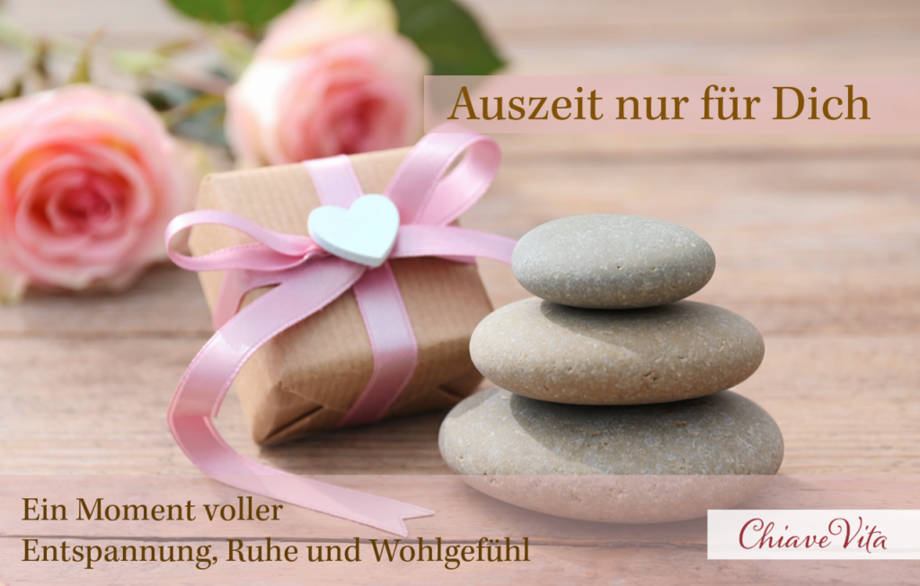 Gutschein zum Muttertag: Verschenke Auszeit, Ruhe und Entspannung.